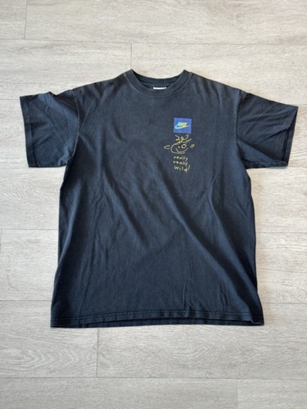 Vintage Nike Really Really Wild Outdoor Promo 90s Shirt Made in USA Black Size M